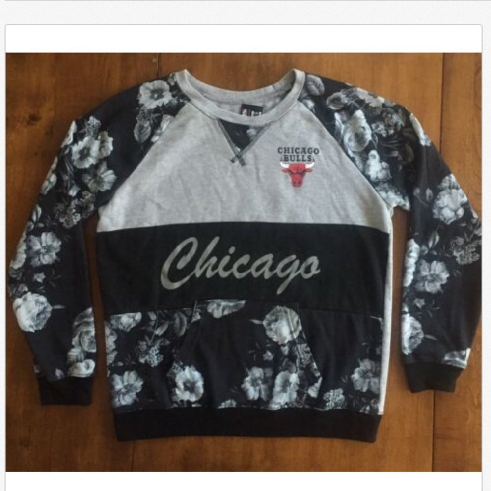 VINTAGE NBA CHICAGO BULLS SWEATSHIRT PULLOVER m